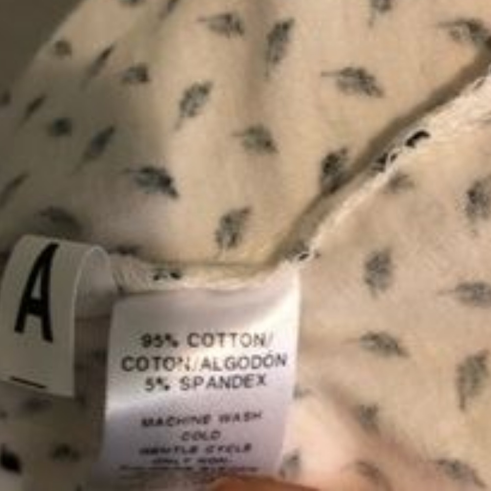 LOFT leaves cami tank top EUC - Picture 3 of 4